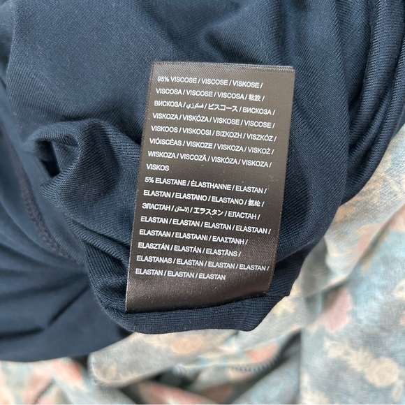 NWT Farm Rio Arabesque Floral Jersey Midi-Dress Size Small - Picture 9 of 16